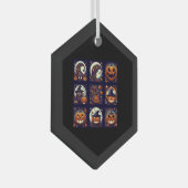 Halloween Glas Ornament (Voorkant Rechts)