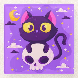 Halloween Glass Onderzetter