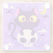 Halloween Glass Onderzetter (Achterkant)