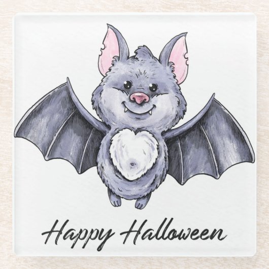 Halloween Glass Onderzetter (Voorkant)