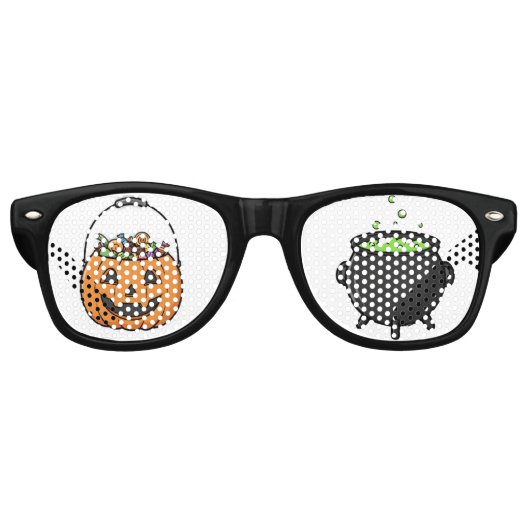 Halloween glasses  retro zonnebril (Voorkant)