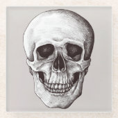 Halloween Glazen Onderzetter (Voorkant)