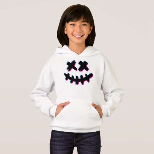 Halloween glimlachend Creepy Face (Voorkant volledig)