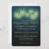 Halloween  gloeilicht kaart (Voorkant)