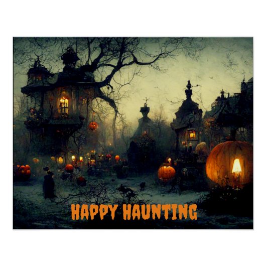 Halloween Glossy Poster (Voorkant)