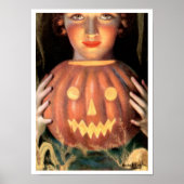 HALLOWEEN GLOWENDE JACK-O-LANTERN POSTER (Voorkant)