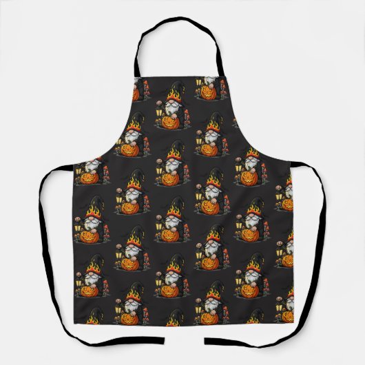 Halloween Gnome Apron Schort (Voorkant)