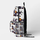 Halloween Gnome Backpack Bedrukte Rugzak (Rechts)