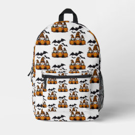 Halloween Gnome Backpack Bedrukte Rugzak