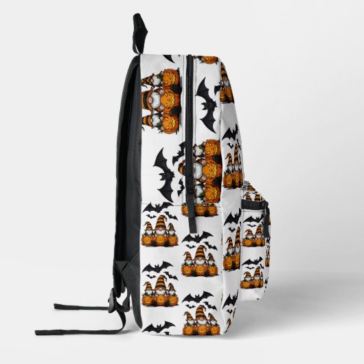 Halloween Gnome Backpack Bedrukte Rugzak (Links)