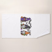 Halloween Gnome Badhanddoek (Badhanddoek)