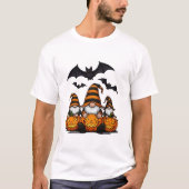 Halloween Gnome Basic T-Shirt (Voorkant)