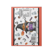 Halloween Gnome Chip Bag Wrappers Party Favorieten Notitieblok (Linkerzijde)