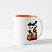 Halloween Gnome Coffee Mug Tweekleurige Koffiemok (Voorkant rechts)