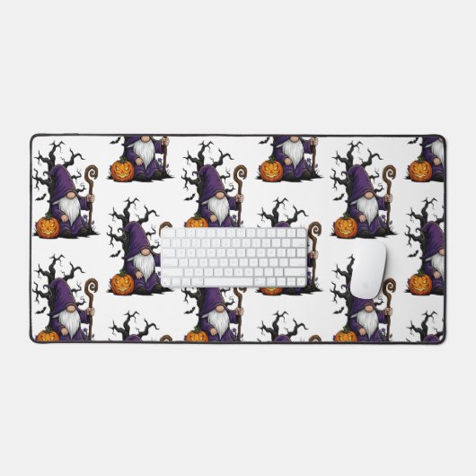 Halloween Gnome Desk Mat (Keyboard & Muis)