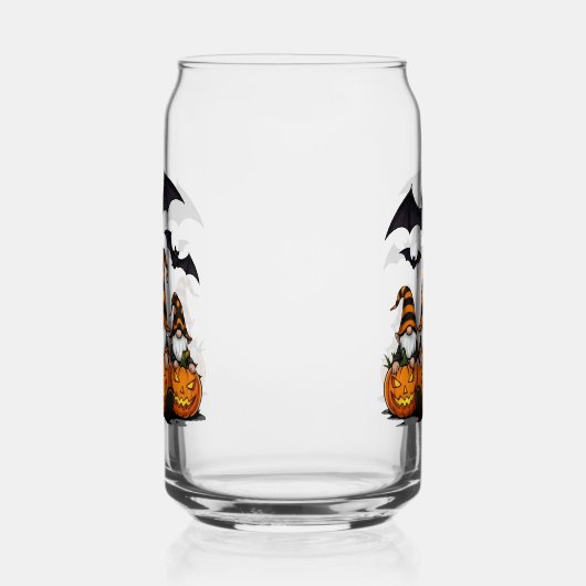 Halloween Gnome Drinkware Set Blikvorm Glas (Rechts)