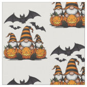Halloween Gnome Fabric Stof (Close Up)