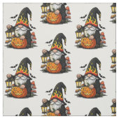 Halloween Gnome Fabric Stof (Swatch)