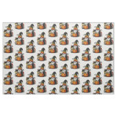 Halloween Gnome Fabric Stof (Fat Quarter)