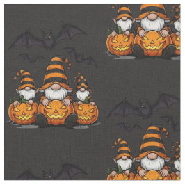 Halloween Gnome Fabric Stof