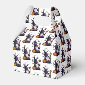 Halloween Gnome Favor Box Bedankdoosjes (Achterkant)