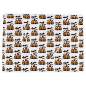 Halloween Gnome Gift Bag Groot Cadeauzakje (Achterkant)