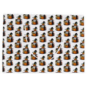 Halloween Gnome Gift Bag Groot Cadeauzakje (Achterkant)