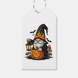 Halloween Gnome Gift Tag Cadeaulabel