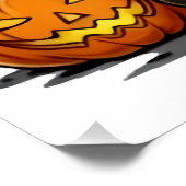 Halloween Gnome Glossy Poster (Hoek)