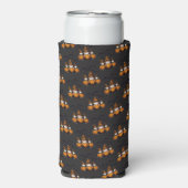 Halloween Gnome Koozie (Seltzer Voorkant)