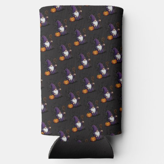 Halloween Gnome Koozie (Achterkant)