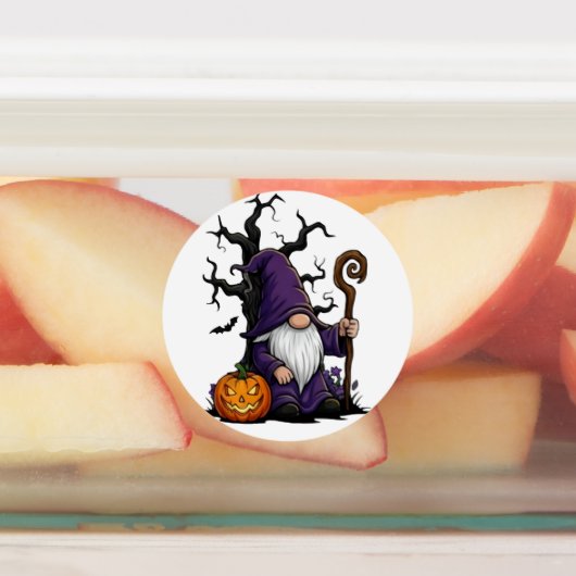 Halloween Gnome Labels (Aangebracht)