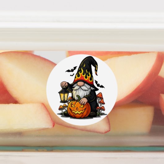Halloween Gnome Labels (Aangebracht)