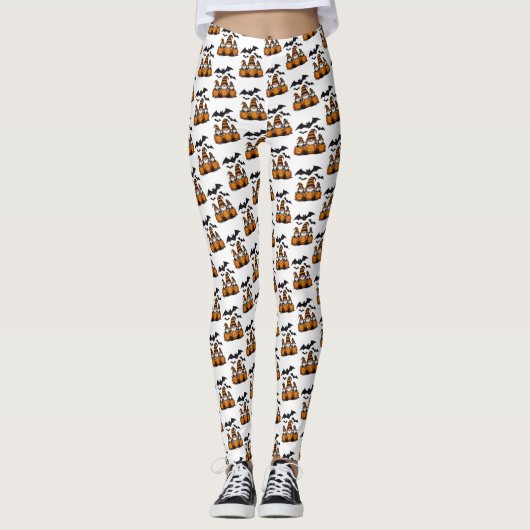 Halloween Gnome Leggings (Voorkant)