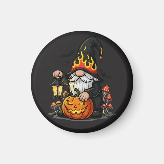 Halloween Gnome Magnet (Voorkant)