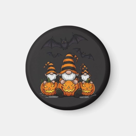 Halloween Gnome Magnet (Voorkant)