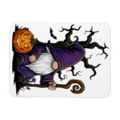 Halloween Gnome Magnet Magneet (Horizontaal)