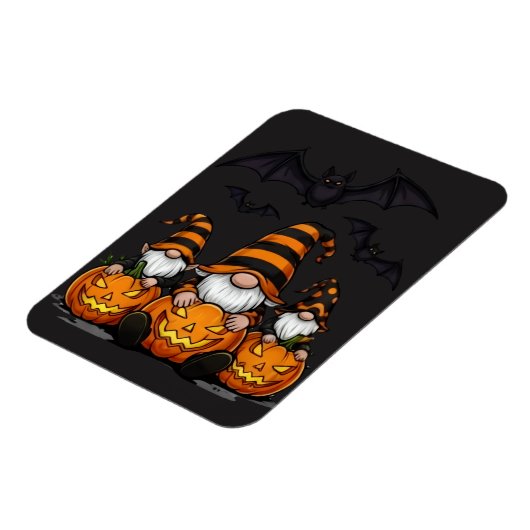 Halloween Gnome Magnet Magneet (Linkerzijde)