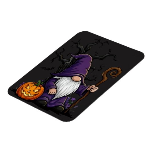 Halloween Gnome Magnet Magneet (Linkerzijde)