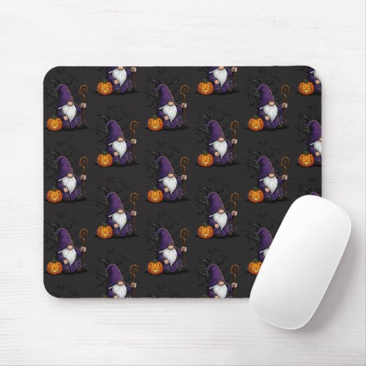 Halloween Gnome Mousepad Muismat (Met muis)