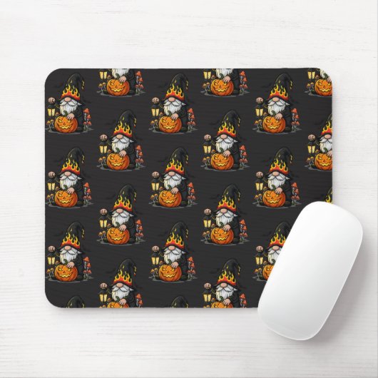 Halloween Gnome Mousepad Muismat (Met muis)