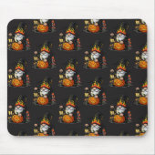 Halloween Gnome Mousepad Muismat (Voorkant)