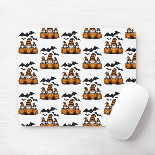 Halloween Gnome Mousepad Muismat (Met muis)