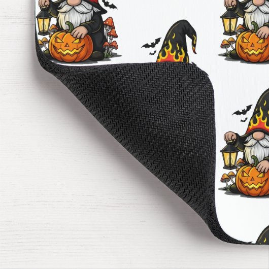 Halloween Gnome Mousepad Muismat (Hoek)