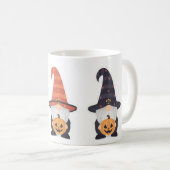 Halloween Gnome Mug | Cute Pumpkin Coffee Cup Koffiemok (Voorkant rechts)