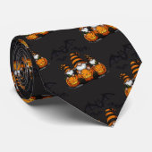 Halloween Gnome Neck Tie Stropdas (Opgerold)