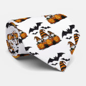 Halloween Gnome Neck Tie Stropdas (Opgerold)