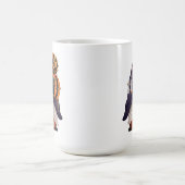 Halloween Gnome Paars & Oranje Koffiemok (Center)