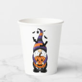 Halloween Gnome Papieren Bekers (Voorkant)