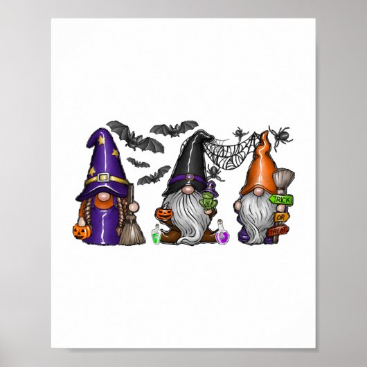 Halloween Gnome Poster (Voorkant)